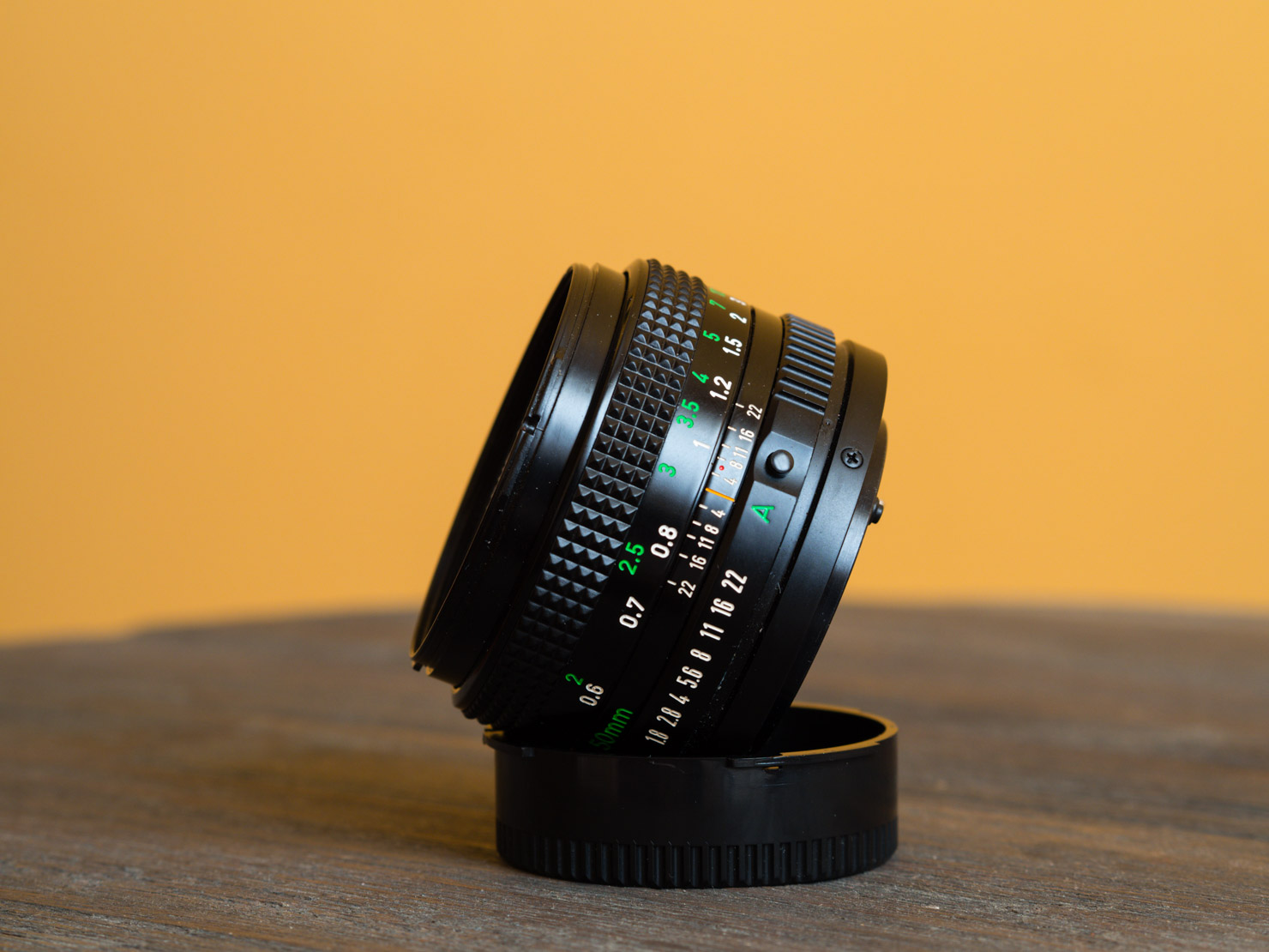 Canon FDn 50mm f/1.8 lens